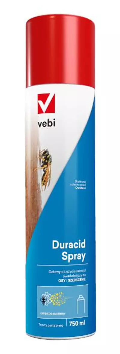Duracid na osy SPRAY Z PIANĄ 750 ml