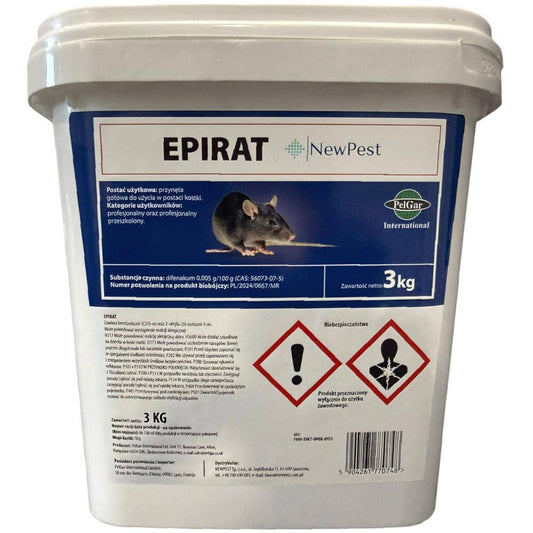 Epirat kostka difenakum 50 PPM 3 kg