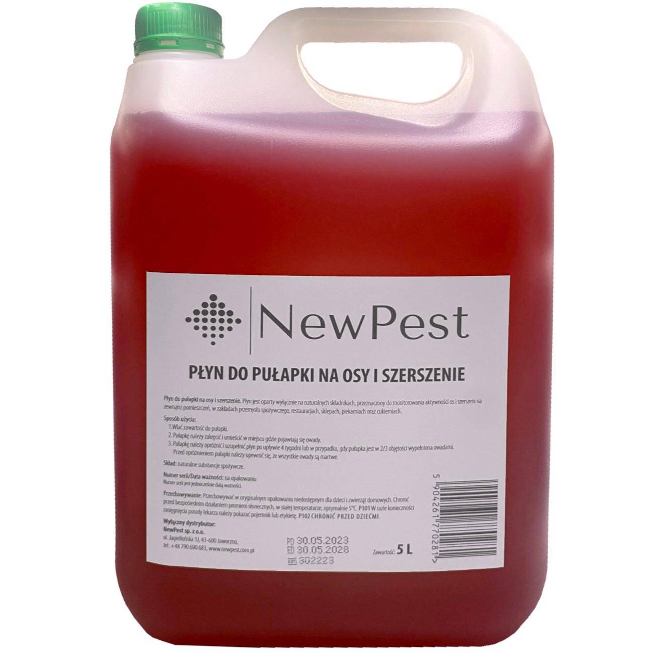 NewPest płyn na muchy, osy i szerszenie 5l