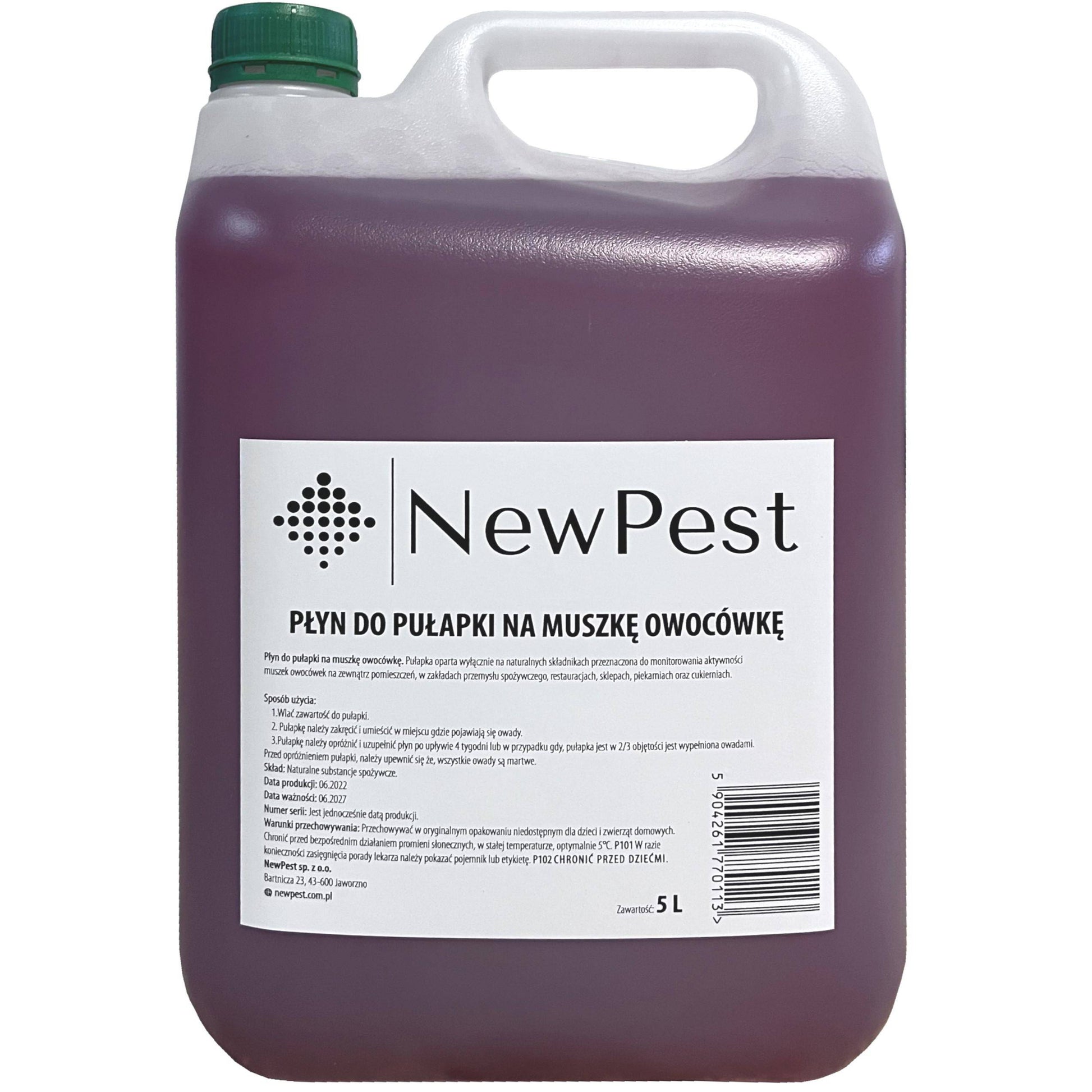 NewPest płyn na muszki owocówki 5l